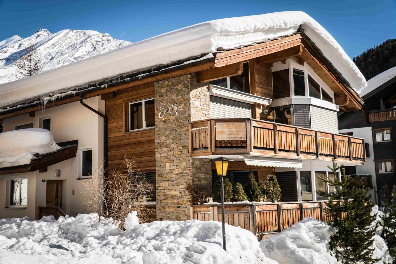 Chalet Sunshine Saas-Fee Esterno foto