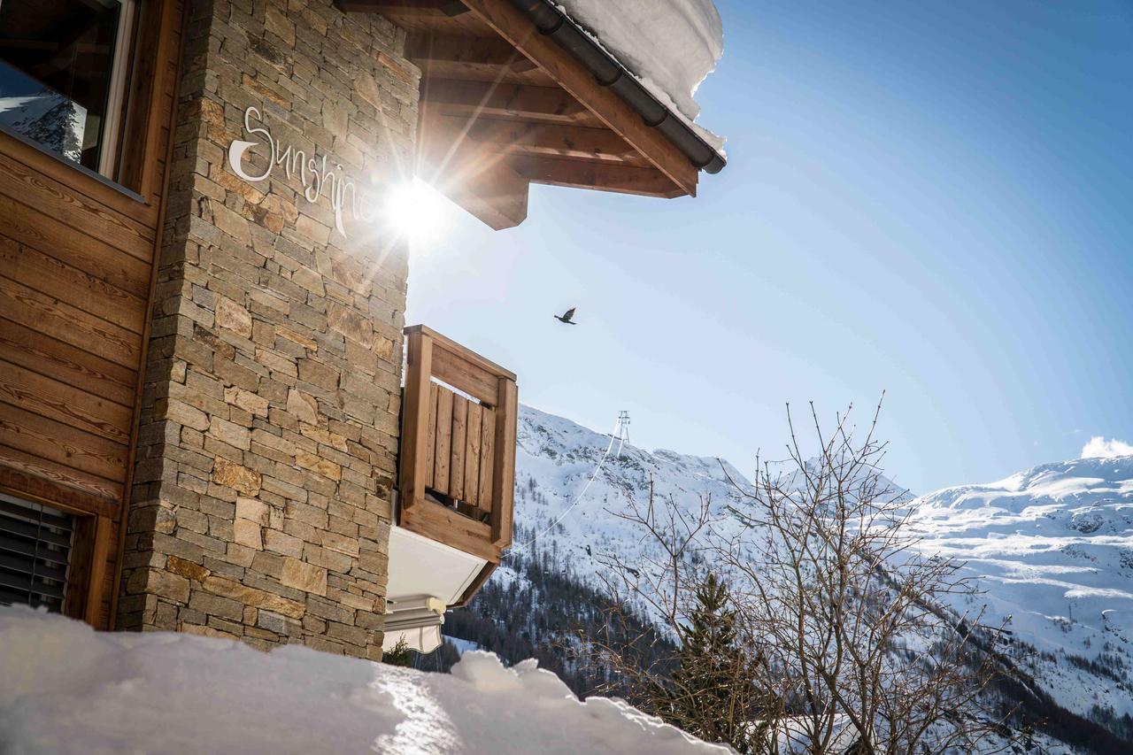Chalet Sunshine Saas-Fee Esterno foto